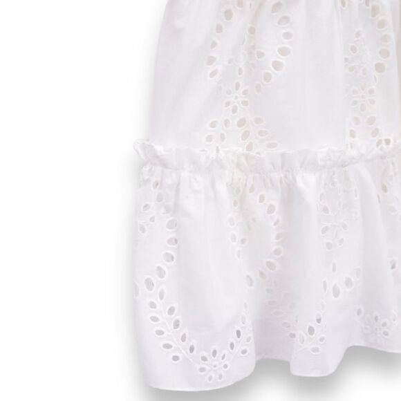 ZARA | Oyster White | STRAPLESS MINI DRESS - Picture 5 of 8